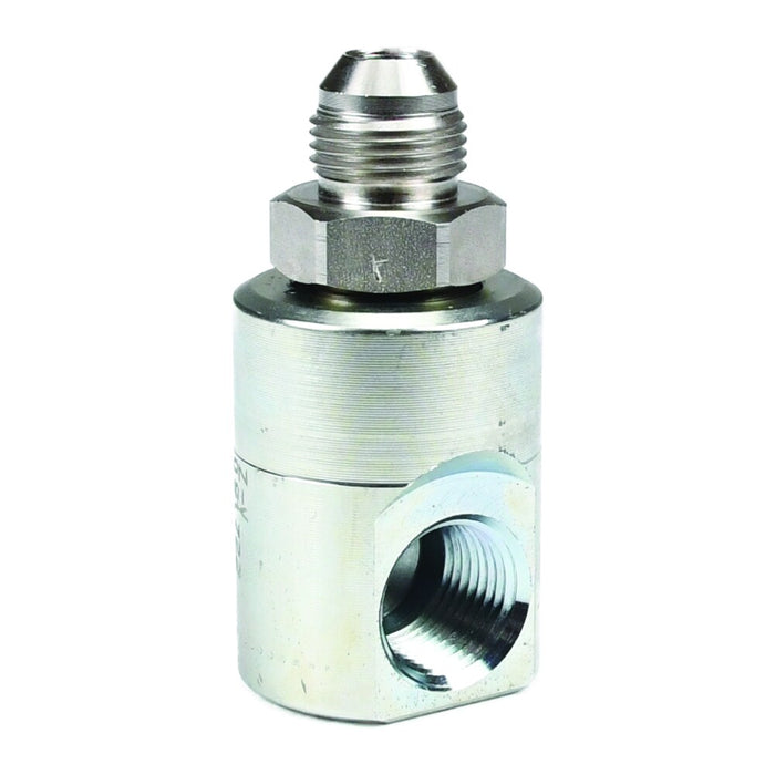 Serie SPS92405 - Codo 90º Macho JIC 37° x Hembra NPTF Dixon 3/4" acero al carbón SPS92405-8-6