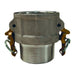 Acople x Macho NPT Dixon 1-1/2" aluminio AB150