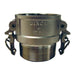 Acople x Macho NPT Dixon 4" acero inoxidable 316 RB400BL