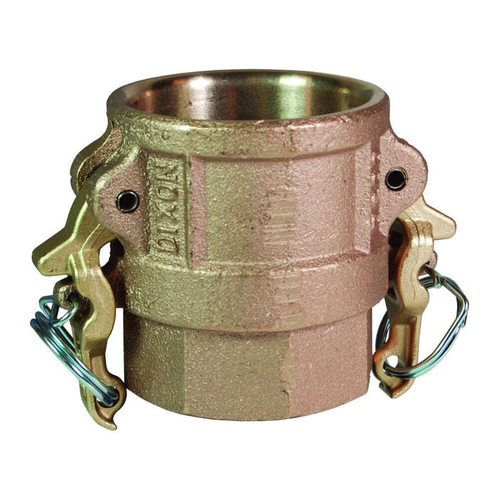 Acople Boss-Lock Tipo D Dixon 6" latón BD600
