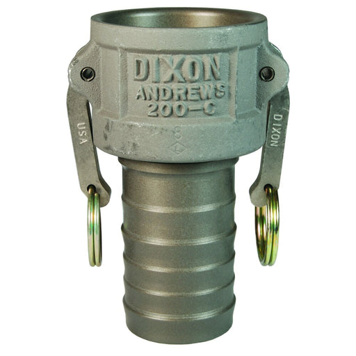 Cople Dixon 1-1/2" hembra en aluminio 150-C-ALH