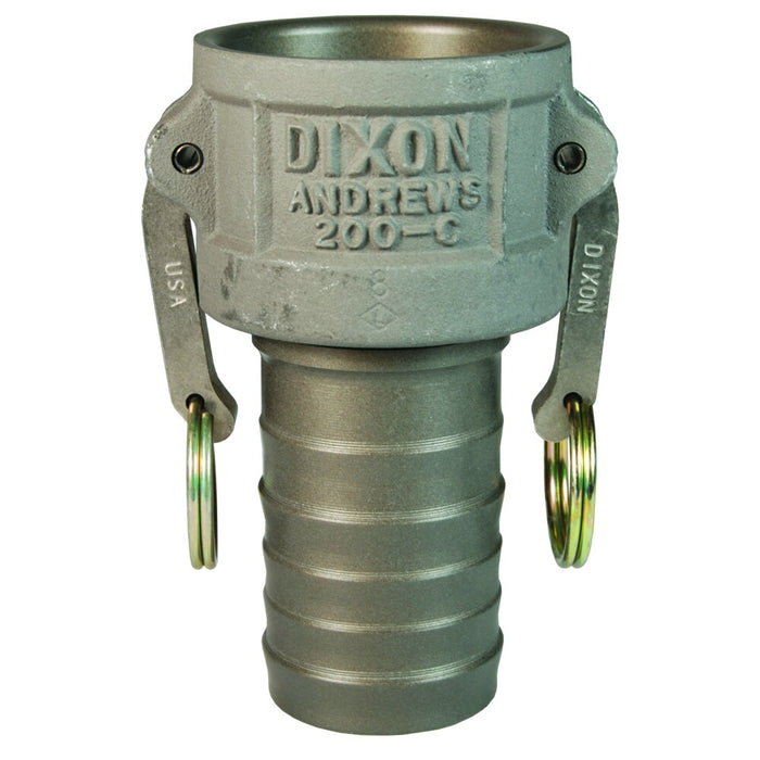 Cople Dixon 1-1/2" hembra en aluminio 150-C-ALH