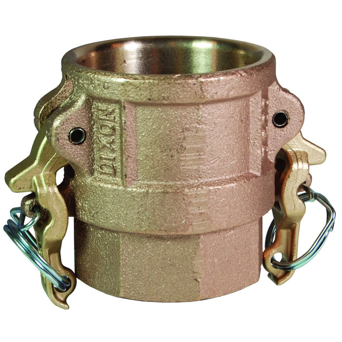 Cople Dixon 1-1/2" hembra rosca hembra NPT en latón BD150