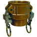 Cople Dixon 1-1/2" hembra rosca macho NPT en latón BB150EZ