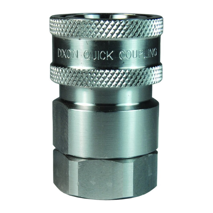 Cople Dixon 1-1/2" rosca NPTF en acero inoxidable 316 12VF12-SS