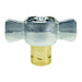 Cople Dixon 1-1/2" rosca NPTF en latón 12WF12-B