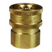 Cople Dixon 1-1/4" rosca NPTF en latón 10VF10-B-E