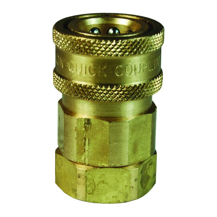 Cople Dixon 1-1/4" rosca NPTF en latón 10VF10-B
