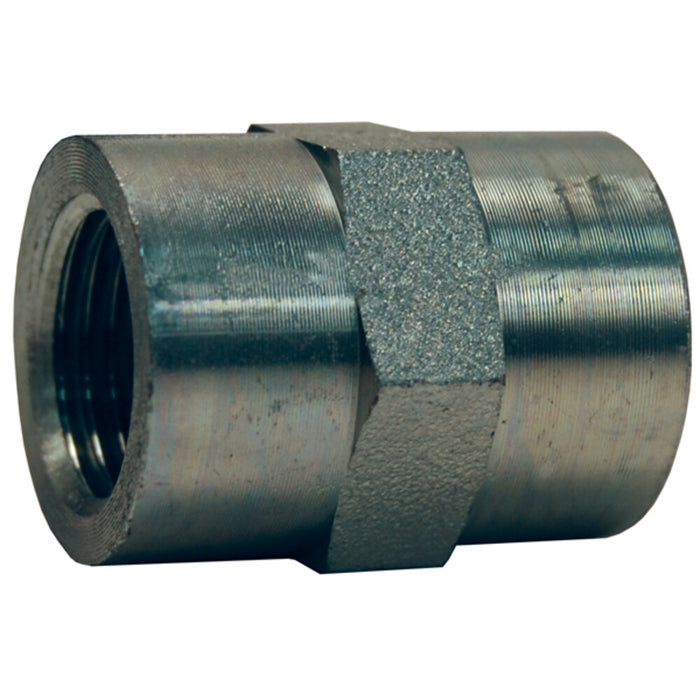Cople Dixon 1" × 3/4" hembra rosca hembra NPTF en acero platinado 5000-16-12