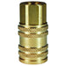 Cople Dixon 1/4" × 3/8" rosca hembra NPT en latón 2MF3-B