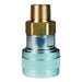 Cople Dixon 1/4" × 3/8" rosca macho NPTF en aluminio 2SHDM3