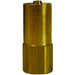 Cople Dixon 1/8" macho rosca macho NPT en latón 0010260C