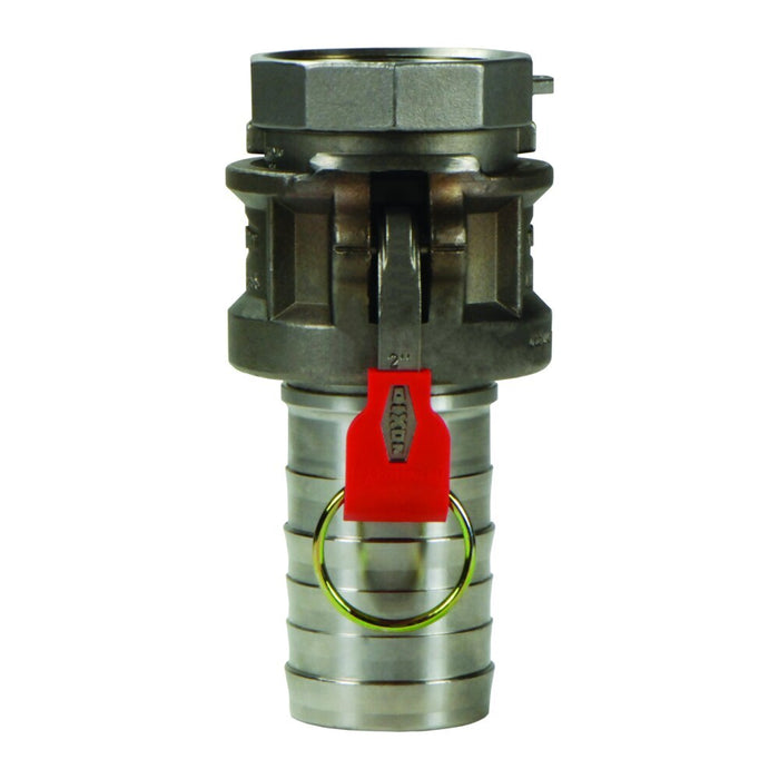 Cople Dixon 1" hembra en acero inoxidable 316 L100-C-SS