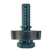 Cople Dixon 1" hembra en acero platinado GF36