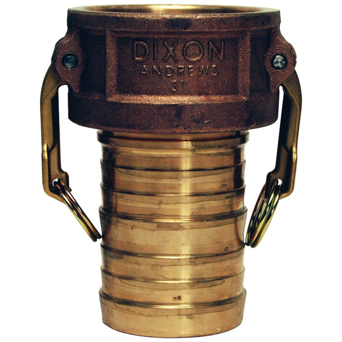 Cople Dixon 1" hembra en latón 100-C-BR