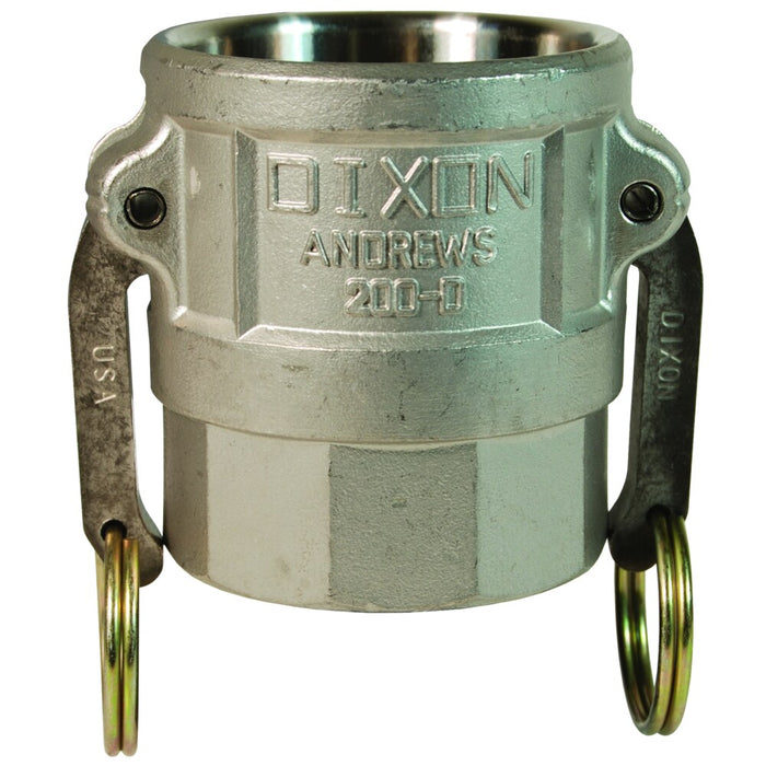 Cople Dixon 1" hembra rosca hembra NPT en acero inoxidable 316 100-D-SS