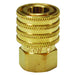 Cople Dixon 1" rosca NPTF en latón 8EF8-B
