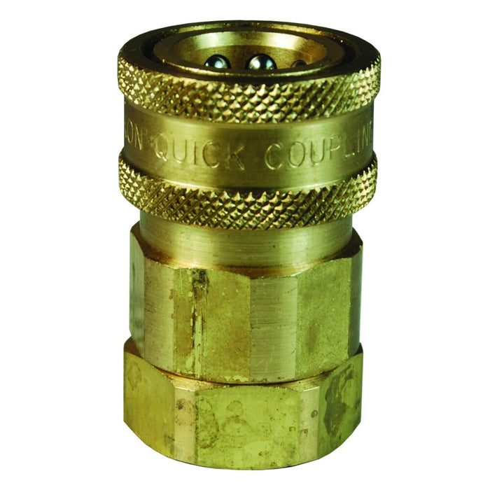 Cople Dixon 1" rosca NPTF en latón 8VF8-B
