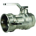 Cople Dixon 2" × 1-1/2" hembra rosca hembra NPT en acero inoxidable DBC72-150