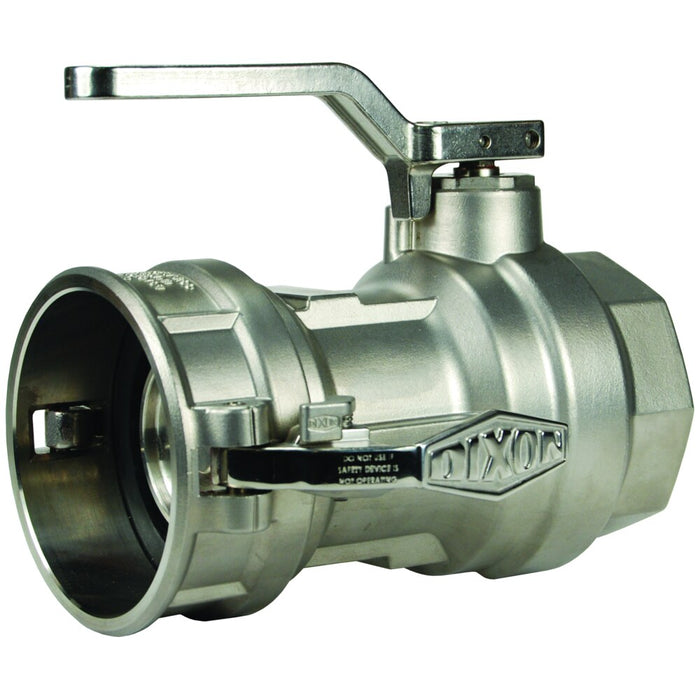 Cople Dixon 2-1/2" × 2" hembra rosca hembra NPT en acero inoxidable DBC72-200
