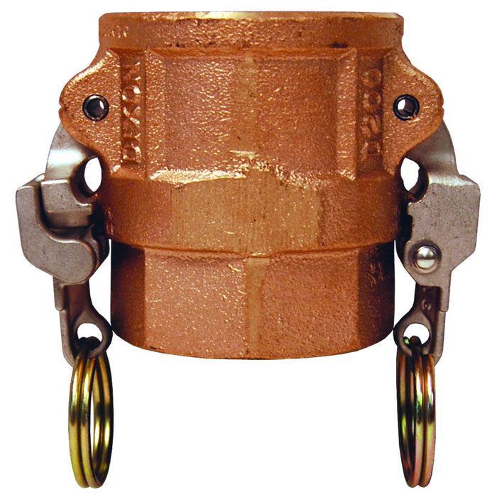 Cople Dixon 2-1/2" hembra rosca hembra NPT en latón BD250EZ