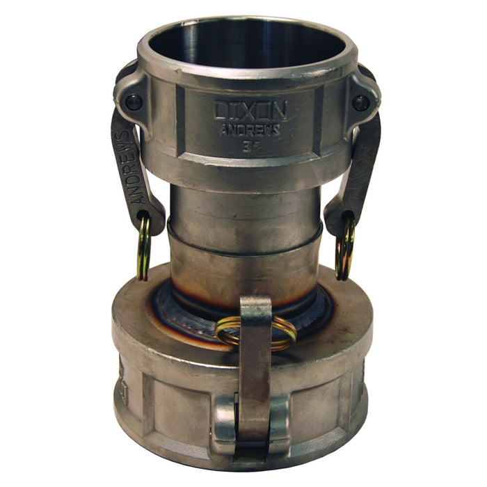 Cople Dixon 2" × 3" en acero inoxidable 316 2030-DD-SS