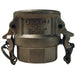 Cople Dixon 2" hembra rosca hembra NPT en acero inoxidable 316 RD200BL