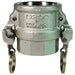 Cople Dixon 2" hembra rosca hembra NPT en acero inoxidable 316 RD200EZ