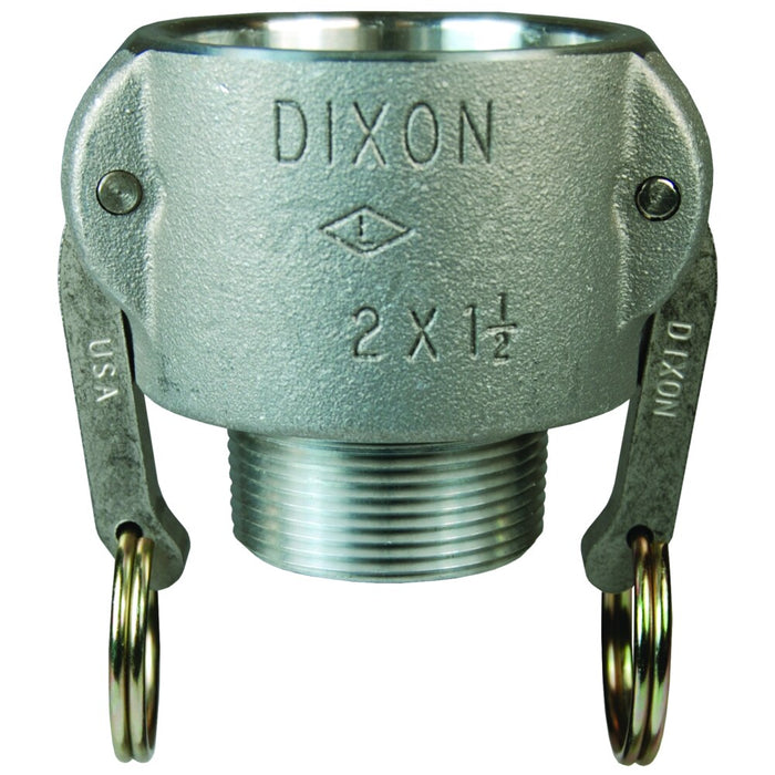 Cople Dixon 3" × 2" hembra rosca macho NPT en aluminio 3020-B-AL