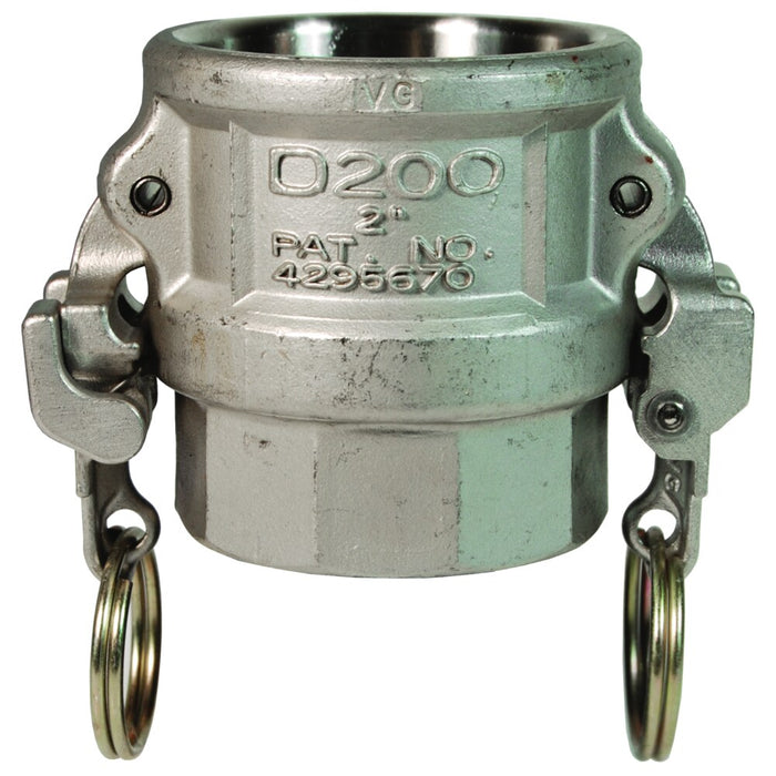 Cople Dixon 3/4" hembra rosca hembra NPT en acero inoxidable 316 RD075EZ