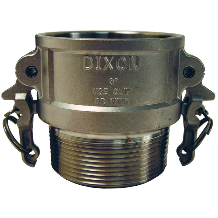 Cople Dixon 3/4" hembra rosca macho NPT en acero inoxidable 316 RB075BL