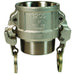 Cople Dixon 3/4" hembra rosca macho NPT en acero inoxidable 316 RB075EZ