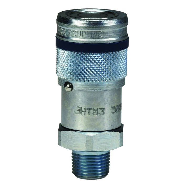 Cople Dixon 3/8" × 1/2" rosca macho NPTF en acero 3HTM4