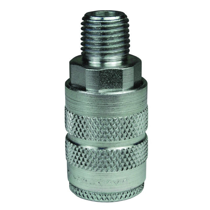 Cople Dixon 3/8" × 1/4" rosca macho NPTF en acero 3FM2
