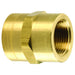 Cople Dixon 3/8" hembra rosca hembra NPTF en latón 3710606CLF