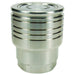 Cople Dixon 3/8" rosca NPTF en acero inoxidable 316 3STF3-SS
