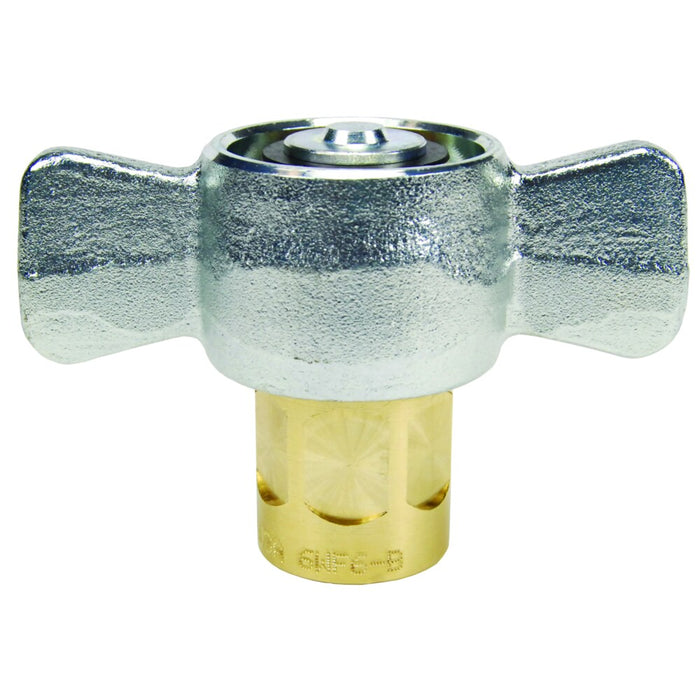 Cople Dixon 3/8" rosca NPTF en latón 3WF3-B