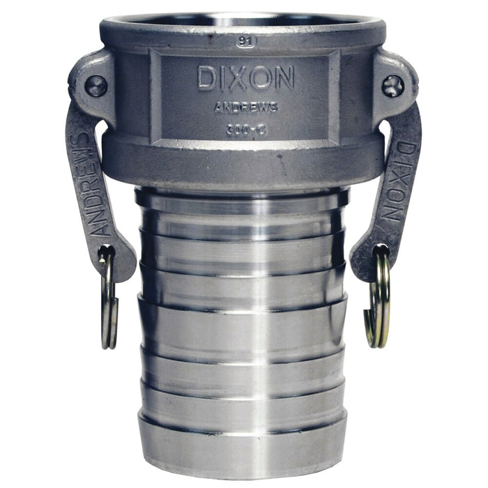 Cople Dixon 3" hembra en acero inoxidable 316 G300-C-SS