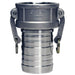 Cople Dixon 4" hembra en acero inoxidable 316 G400-C-SS