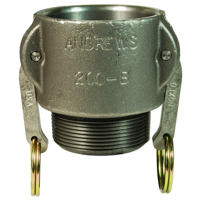 Cople Dixon 4" macho rosca macho NPT en hierro maleable 400-B-MI