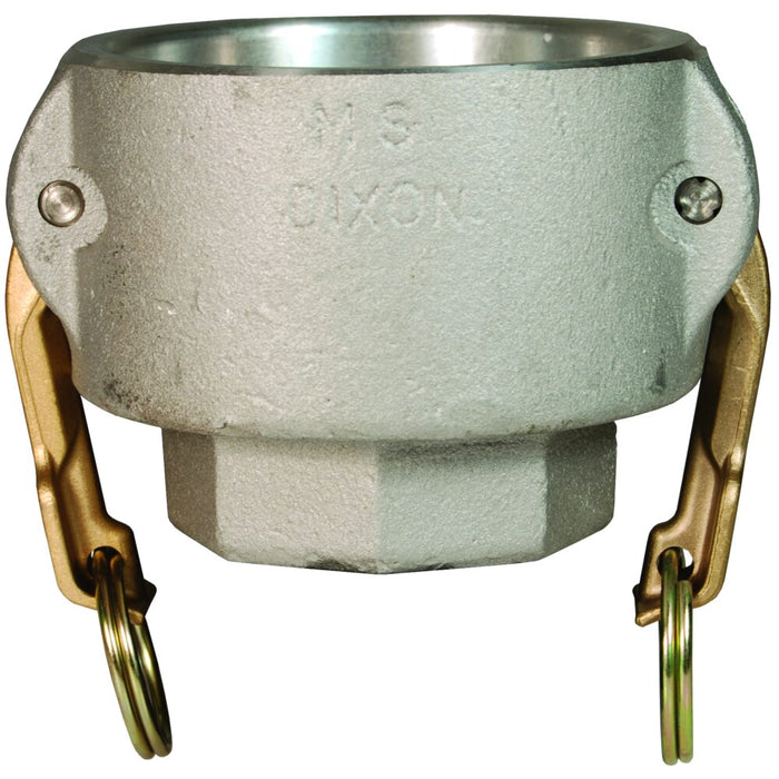 Cople Dixon 5" hembra rosca hembra NPT en aluminio 5040-D-AL