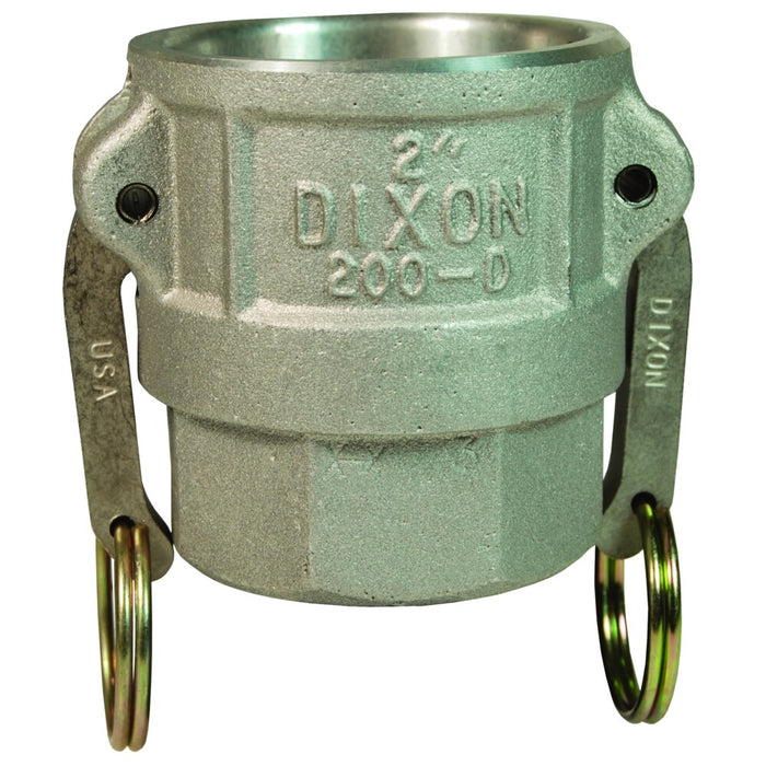 Cople Dixon 5" hembra rosca hembra NPT en aluminio G500-D-AL