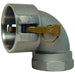 Cople Dixon hembra rosca hembra NPT en aluminio 150D-90AL