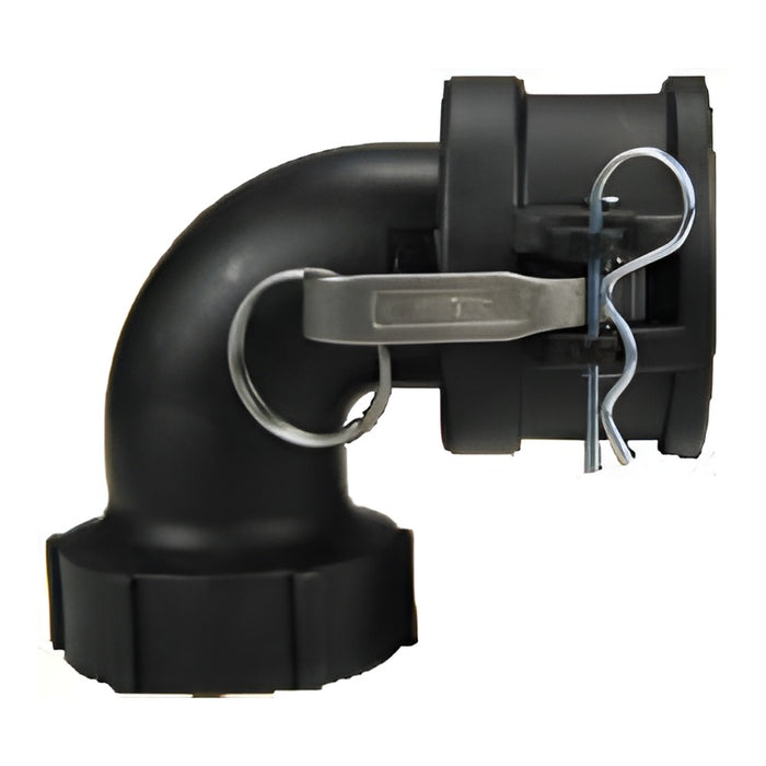 Cople Dixon 1-1/2" hembra rosca hembra NPT en polipropileno 90PPD150