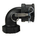 Cople Dixon 1-1/2" hembra rosca hembra NPT en polipropileno 90PPD150