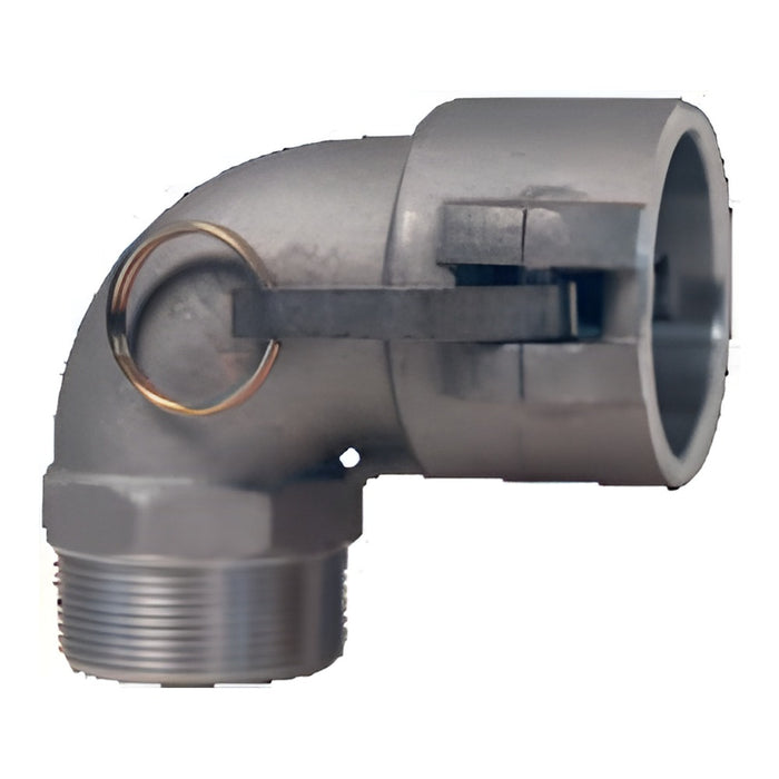Cople Dixon hembra rosca macho NPT en aluminio — medidas 1-1/2" a 3"
