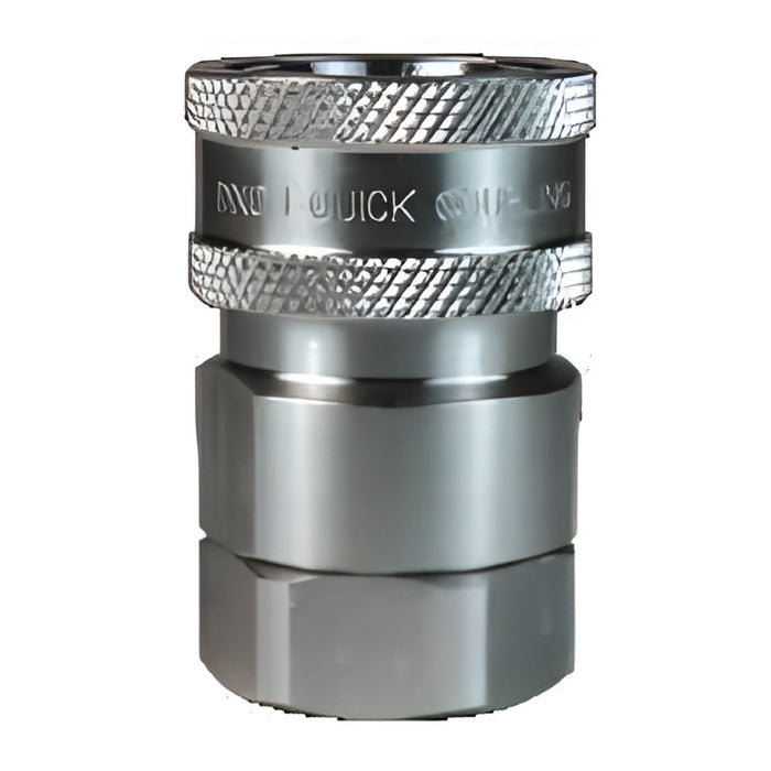 Cople Dixon 3/8" rosca BSPP en acero inoxidable 316 3VBF3-SS