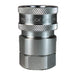 Cople Dixon 3/8" rosca BSPP en acero inoxidable 316 3VBF3-SS