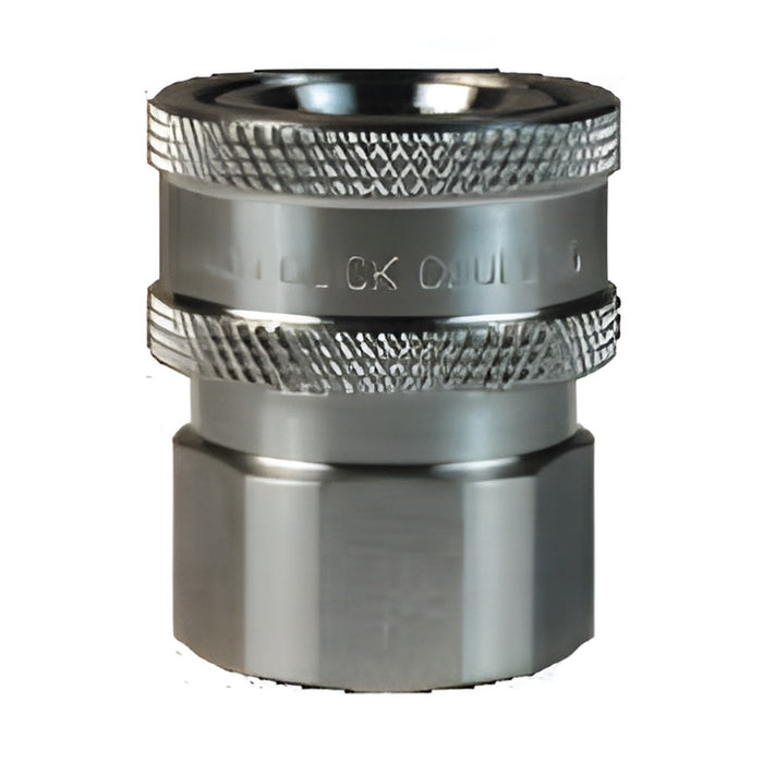 Cople Dixon 2" rosca NPTF en acero inoxidable 316 16VF16-SS-E
