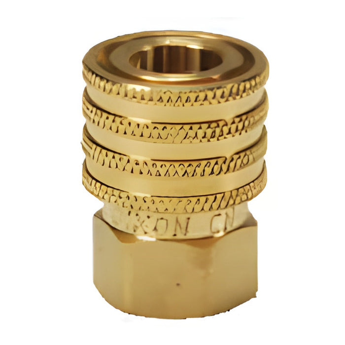 Cople Dixon rosca NPTF en latón — medidas 1/4" a 2"